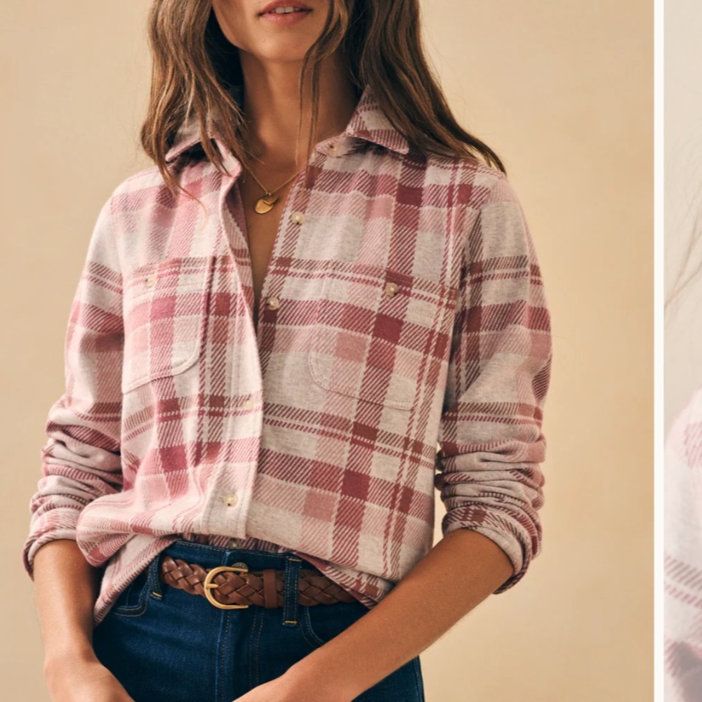 Faherty XS legend sweater shirt